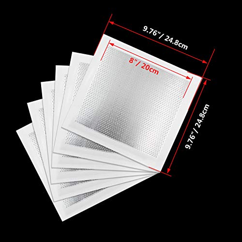 12pcs Drywall Repair Kit, 8" x 8" Aluminum Wall Patch - size: 8" x 8", 12 PCS