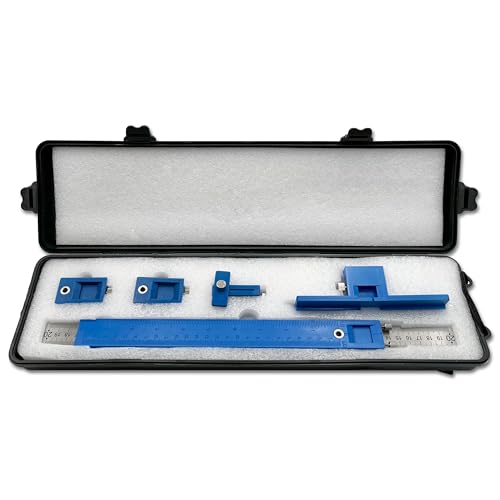 Cabinet Hardware Jig (Plastic Box) for Handles Knobs Pulls on Drawers/Doors