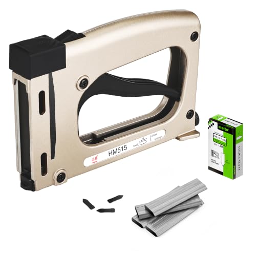 meite Point Driver HM515 Manual Tool with 1000-Count Flexible Point Nails, Picture Framing Tool for DIY Crafts, Frame Point Driver, Picture Frame Stapler/Nailer/Tacker