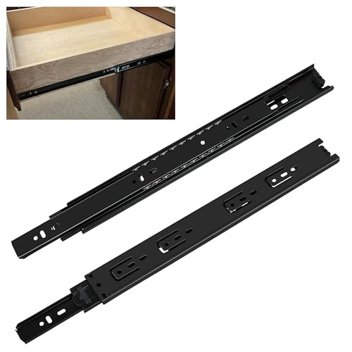 Drawer Slides Cabinet Slides 3-Section Full Extension Ball Bearing