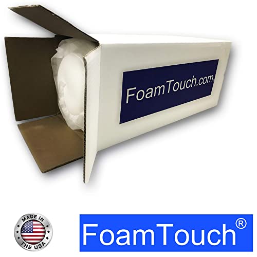 FoamTouch 3"x24"x72" high Density Polyurethane Foam, 3 x24 x72 inches, White - style: 3 x 24 x 72 inches
