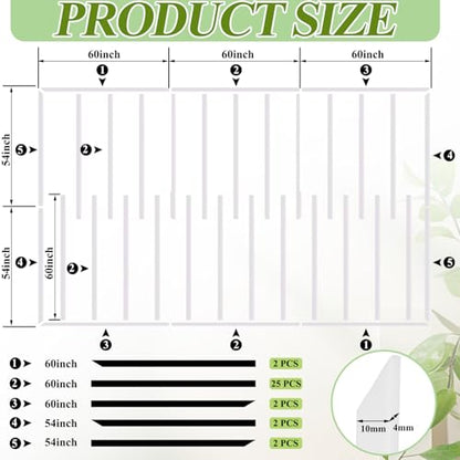 Pangda Peel and Stick Wall Molding Kit,Classic Style - style: Classic Style