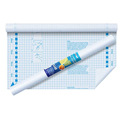 Chell Clear Contact Paper for Books, Adhesive Book Cover, 17.5 in x 5 ft