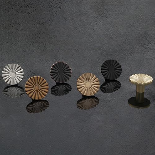 10 Pack Kitchen Cabinet Knobs Champagne Bronze Cabinet Zinc Alloy Knobs Gold Drawer Knobs Kitchen Hardware - color: Champagne Bronze