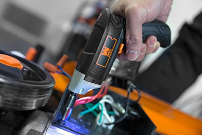 WEN 49103 3.6V Lithium-Ion Cordless Electric Screwdriver with Bits & Belt Holster