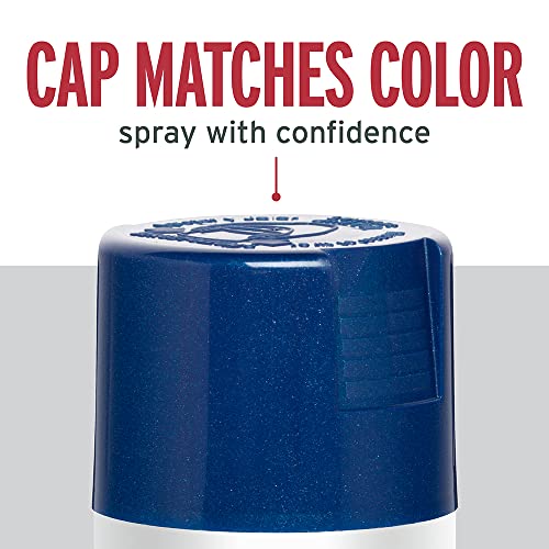 Rust-Oleum Stops Rust Metallic Spray Paint, Cobalt Blue - color: Cobalt Blue, size: 11 Ounce (Pack of 6)