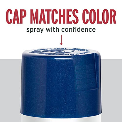 Rust-Oleum Stops Rust Metallic Spray Paint, Cobalt Blue - color: Cobalt Blue, size: 11 Ounce (Pack of 6)