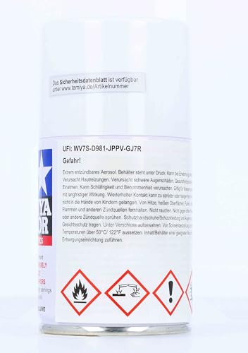 Tamiya Spray Lacquer TS-27 Matte White - 100ml Spray Can 85027