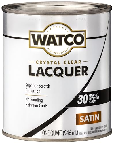 Watco Satin Lacquer Finish - color: Satin, size: 0.25 Gallon (Pack of 1)