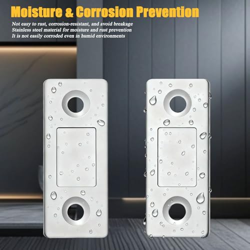 Cabinet Magnetic Catch,Ultra Thin 4 Pack Cabinet Door Magnetic Latch