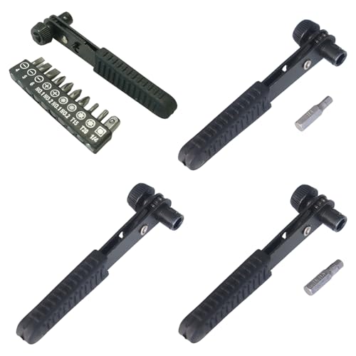 1/4Inch 90 Degree Right Angled Screwdriver For Men Husband Women 90 Degree Angled Screwdriver Ratcheting Gadget