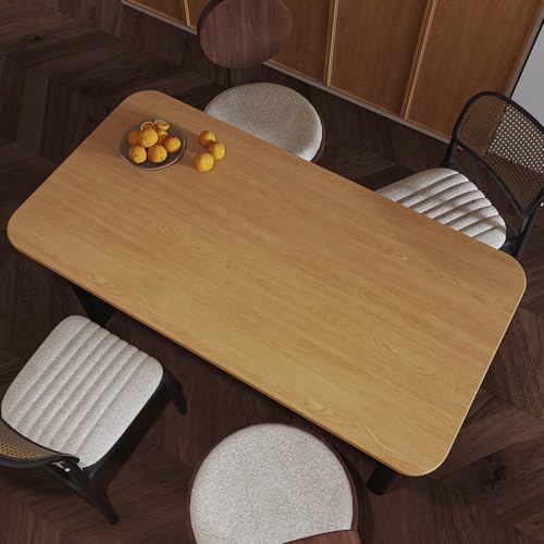 Brown Wood Textured Peel and Stick Wallpaper Wood Grain Contact Paper - color: Brown, size: 31.5" x 157.5"