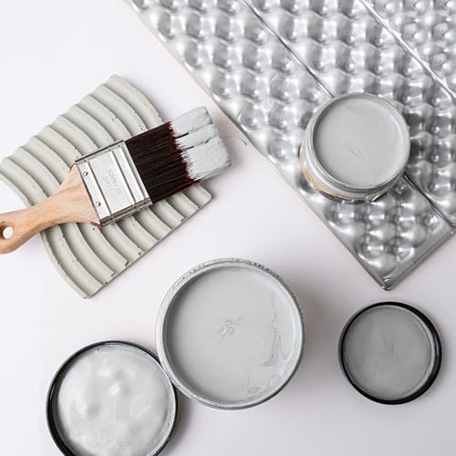 Dixie Belle Paint Company Moonshine Metallics - Silver Bullet (16oz) - color: Silver Bullet, style: 16 Fl Oz (Pack of 1)