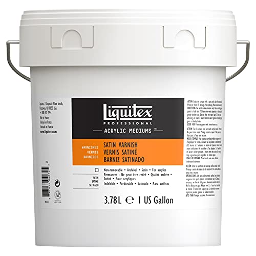 Liquitex Professional Satin Varnish, 3.78L (gallon/128-oz) - color: Satin, style: 128-oz