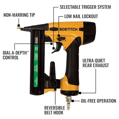 BOSTITCH 18 Gauge Narrow Crown Stapler Kit (SX1838K)