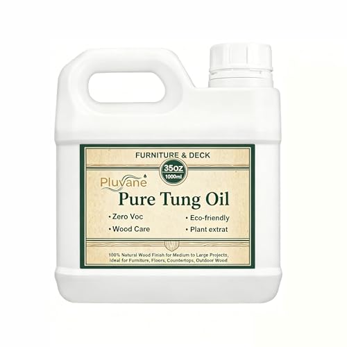 Pure Tung Oil 35oz –Wood Finish for Medium Projects - size: 35oz