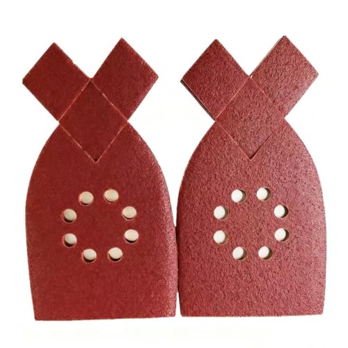 30pcs 180 Grit Sanding Pads Large Mouse Detail Sander Sandpaper 8 Holes Hook and Loop Mouse Sander Pads for Black and Decker KA220G KA230 Mega Mouse Cyclon Sandstorm Craftsman Sanding Sheets - style: 30pcs 180 Grit