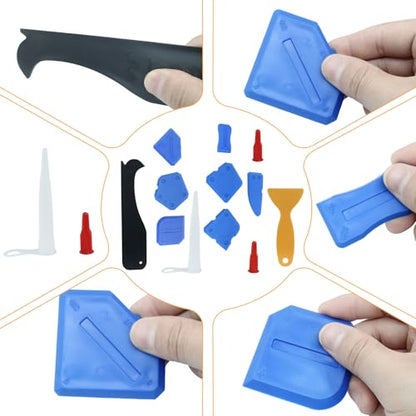 Waziaqoc 12 PCS Caulking Tool Kit