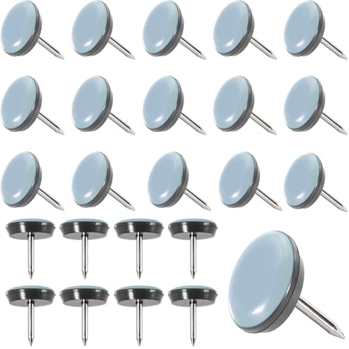24 Pack Table Slider, 19mm Chair Sofa Glides for Protect The Floor - color: 24pcs Φ 19mm, size: ROUND