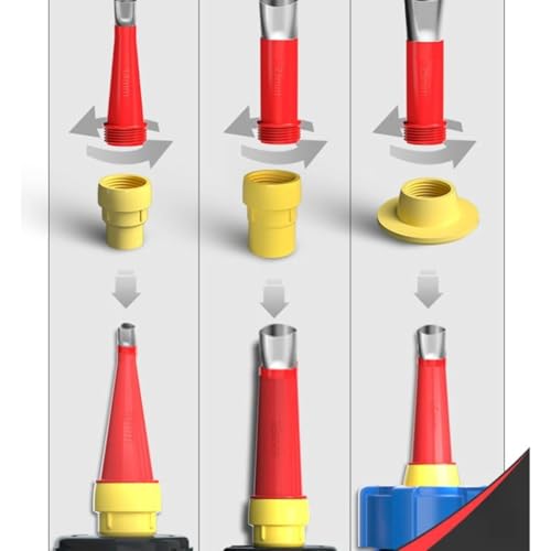24Pcs Reusable Plastic Stainless Steel Caulking Nozzle Kit Used for Home Improvement DIY Contractor Finishing Tool