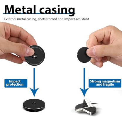 LOVIMAG Magnets Heavy Duty Neodymium Strong Magnet Imanes Fuertes 12 Pack - color: Black, size: 110lb-Mix-12p