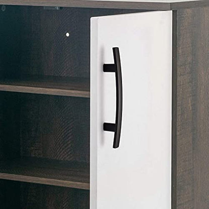 Amerdeco 10 Pack Matte Black 3 Inch(76mm) Hole Centers Kitchen Cabinet Pulls Hardware Kitchen Handles for Cabinets Cupboard Handles Drawer Pulls ZH0003 - color: Matte Black, size: 3"/76MM Hole Center