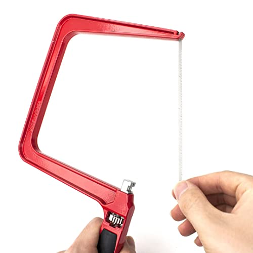 Magic Frame Depth Coping Saw with 5 Saw Blade for Metal Wood
