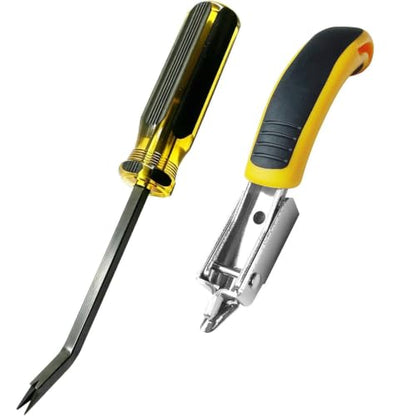 Heavy Duty Staple Remover Set, Tack Puller Upholstery Staple Removal Tool