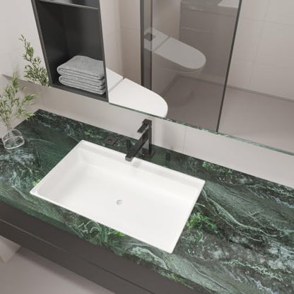 CHIHUT Dark Forest Green Marble Contact Paper Peel and Stick Wallpaper - size: 12"x472"