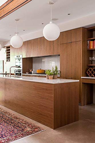 Edge Supply Mahogany Wood Veneer Sheet Flat Cut, 24” x 96”, Non Glued, 10 mil Paper Back, “A” Grade Veneer Face – Easy to Apply Oak Veneer Sheet – Veneer Sheets for Restoration of Furniture