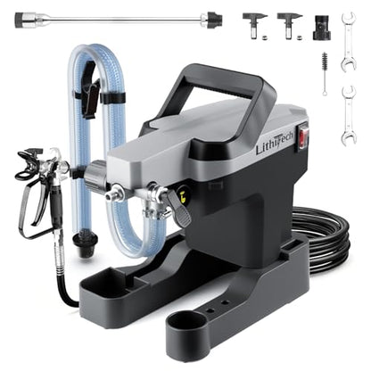 750W Airless Paint Sprayer Kit, Thinning-Free and Quick-Clean