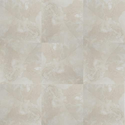 Tivoli Peel & Stick Vinyl Floor Tiles, 45-Pack, 12 x 12 in, White - color: White Slate