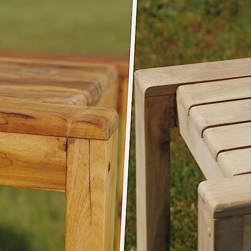 TotalBoat Marine-Grade Teak Oil Wood Sealer for Boats and Furniture - Quart