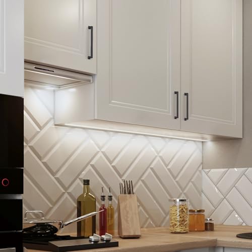 HOME EDIT Matte Black Cabinet Handles Zinc Pulls 7 Inch 10 Pack - color: Matte Black, size: 7 inches Hole Center