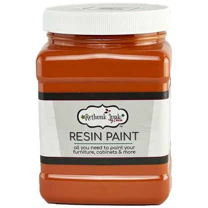 Rethunk Junk Resin Paint - 32floz (Cactus Rose) - color: Cactus Rose