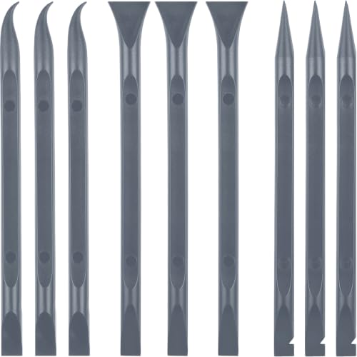 Honoson 9 Pcs Cleaning Scraper Tool Detailing Picks Non Scratch, Grey - color: Grey