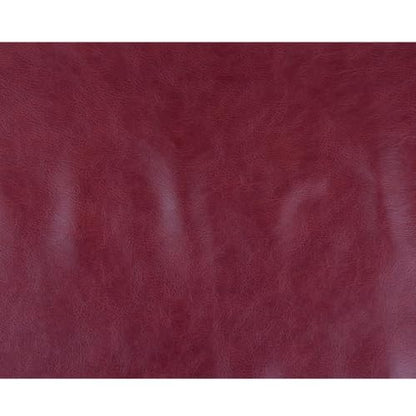 Faux Leather Sheets Fabric 54" X 36",Thick Durable Synthetic Upholstery Vinyl, Suitable for Furniture Replacement and Renovation Materials, Wallets, DIY Sewing Projects (Burgundy, 1 Yard) - color: Burgundy, size: 1 YARD