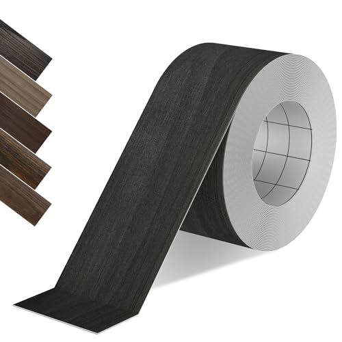 Wood Grain Repair Tape, 2.4 inch X 250ft Self Adhesive Dark Walnut Grain Repair Patch for Tables, Chairs, Baseboards, Doors, Windows, Floors, Handicraft DIY. - color: Dark Walnut, size: 2.4"x 250ft