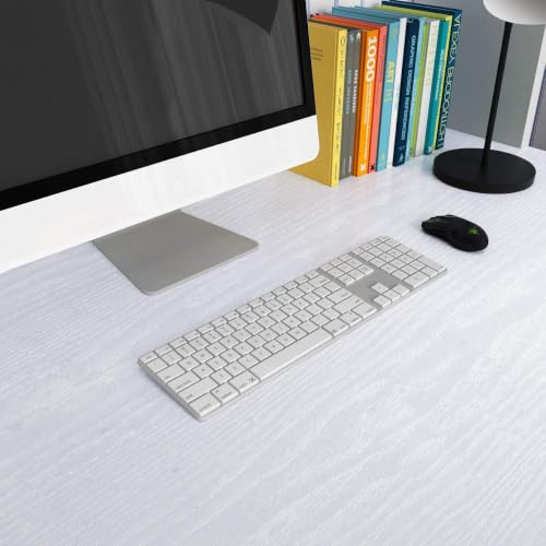 Yenhome 24"X393" White Wood Contact Paper for Countertops Wood Grain Contact Paper Peel and Stick Countertops Cover Wood White Contact Paper Self Adhesive Wood Wallpaper for Kitchen Cabinet Vinyl Wrap - size: 24" x 393"