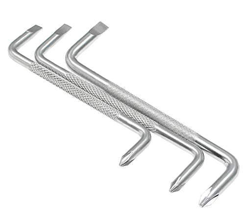3Pcs Offset Screwdriver Set Phillips Flat Head Z Shaped