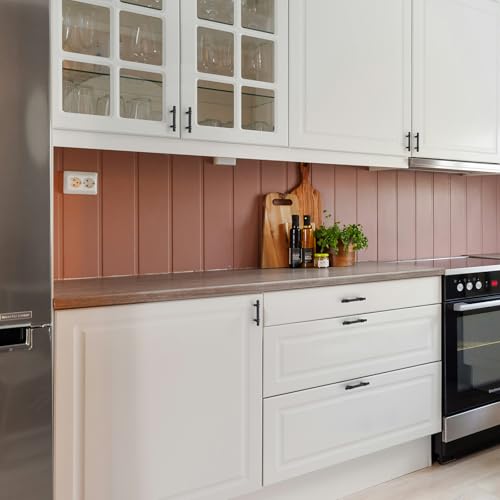 HOME EDIT 25 Pack 3 inch Black Cabinet Handles, Kitchen Cabinet Handles Matte Black Drawer Pulls Zinc Alloy Square Bar Kitchen Pulls - color: Black, size: 3 Inch Hole Center