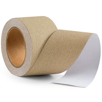 150 Grit Sandpaper Roll 20 Yard Long Continuous Roll,2-3/4” Wide Adhesive Backed Sandpaper Roll Sanding Sheets for Automotive,Woodworking,Hand Sanding Blocks - style: 150Grit