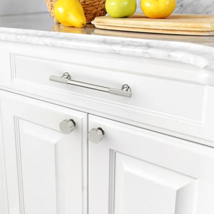 Asidrama 10 Pack Polished Nickel Kitchen Cabinet Knobs - color: Polished Nickel