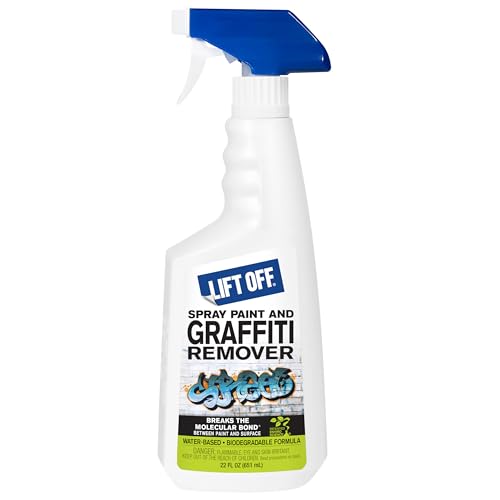Lift Off Spray Paint & Graffiti Remover, 22 fl oz, 41101 - size: 22 Fl Oz (Pack of 1)