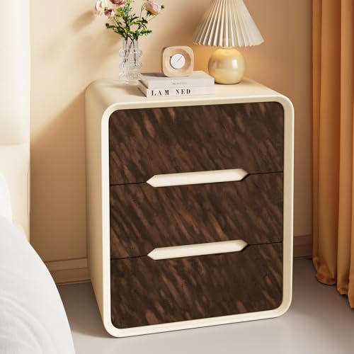 Brown Velvet Drawer Liner Contact Paper for Shelf Cabinets, Self Adhesive Felt Fabric for Jewelry Boxes DIY Arts & Crafts, Peel and Stick Velvet Wallpaper for Home Upholstery, 11.8"x118" - color: Brown