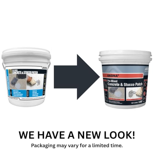 Akona Pre-Mixed Concrete and Stucco Patch, 1 Quart - size: Quart