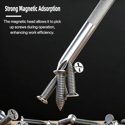 3PC 90 Degree L-Type Double End Screwdriver(PH1-PH1), (PH2-PH2), (SL6-SL6)