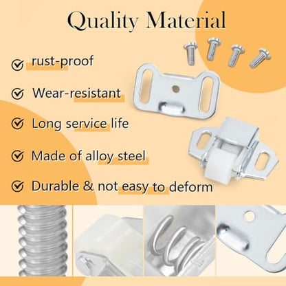 2 Pack Mailbox Replacement Roller Catch Assembly