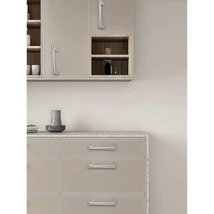 10 Pack Polished Chrome Cabinet Pulls, 3-3/4 Inch(96mm) Hole Centers Cabinet Handles Kitchen Hardware for Cabinets and Drawer - color: Polished Chrome, size: 3-3/4"(96mm) hole center