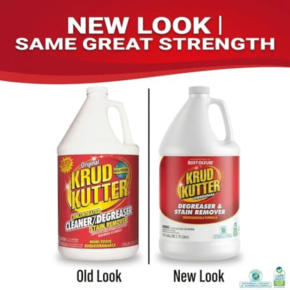 Krud Kutter Original Concentrated Cleaner Degreaser, 1 Gallon